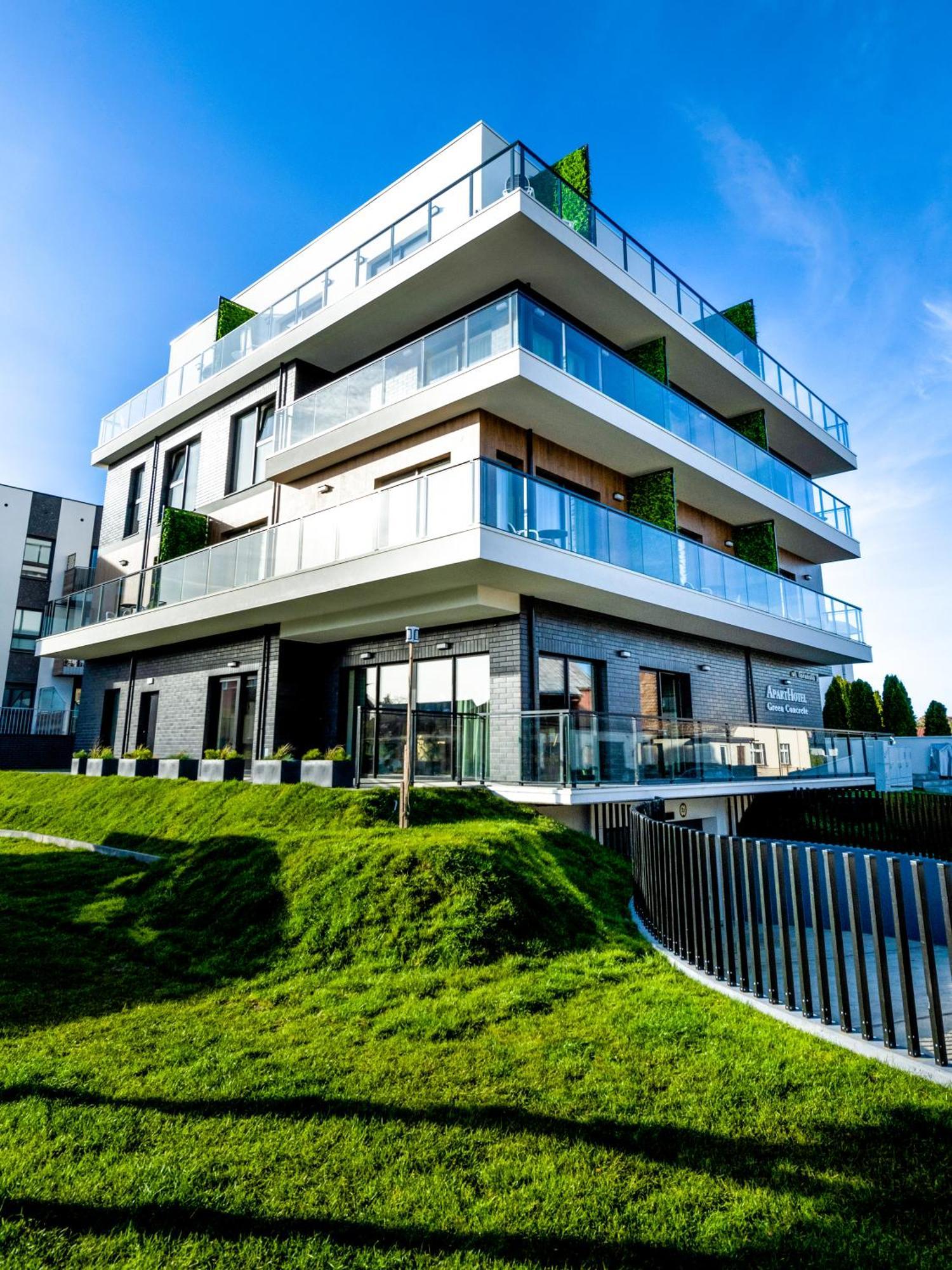 Aparthotel Green Concrete - Eko-Bus Na Plaze, Rowery I Masaze *