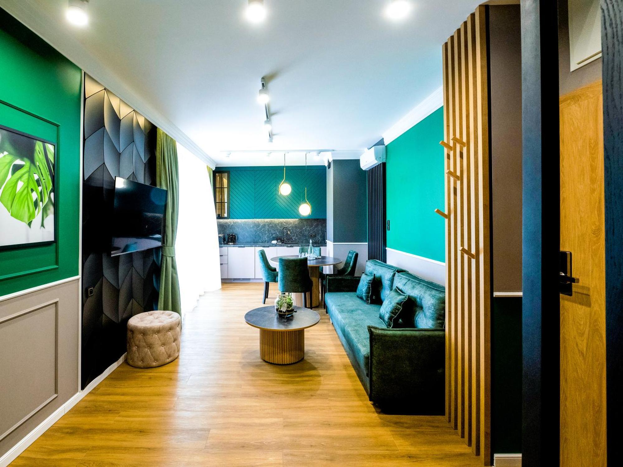 Aparthotel Green Concrete - Eko-Bus Na Plaze, Rowery I Masaze Aparthotel